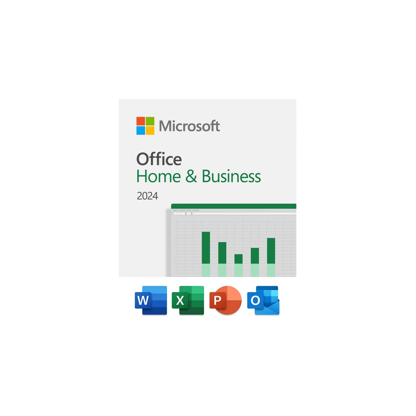 MICROSOFT OFFICE HOME & BUSINESS 2024 FOR PC/MAC