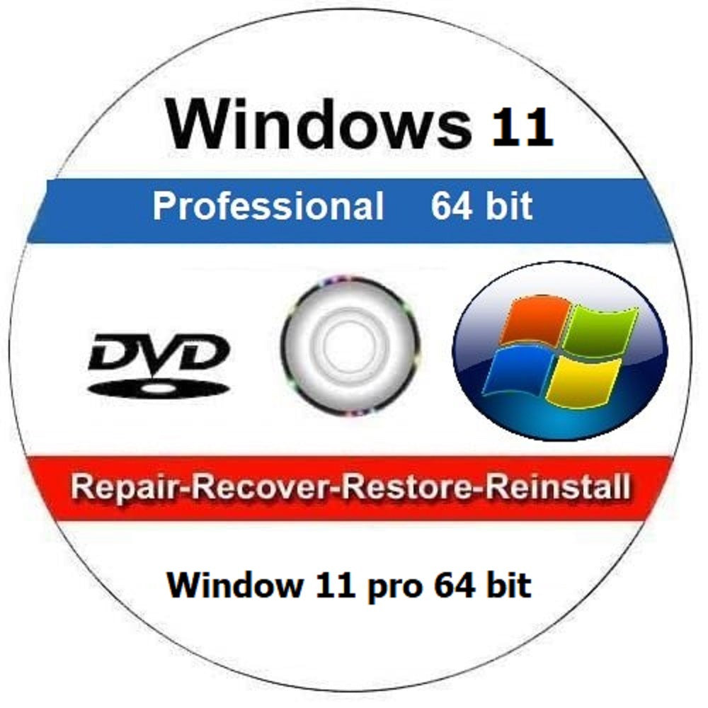 window 11 pro 64 bit (dvd-key)  -bootable dvd  -oem key for 1pc  -free shipping