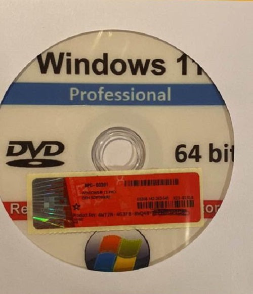 window 11 pro 64 bit (dvd-key)  -bootable dvd  -oem key for 1pc  -free shipping