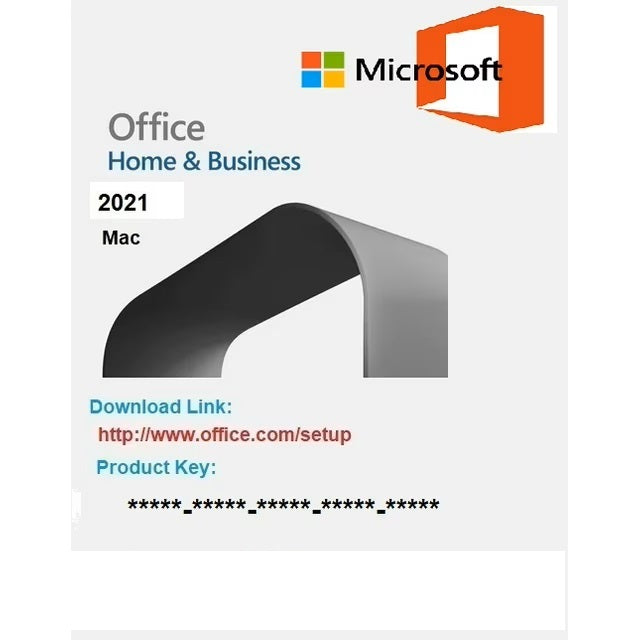 MICROSOFT OFFICE 2021 HOME & BUSINESS FOR MAC